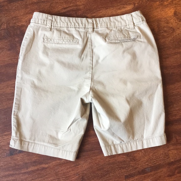 Bundle of 2 Girls School Uniform Tan Shorts - Picture 4 of 7